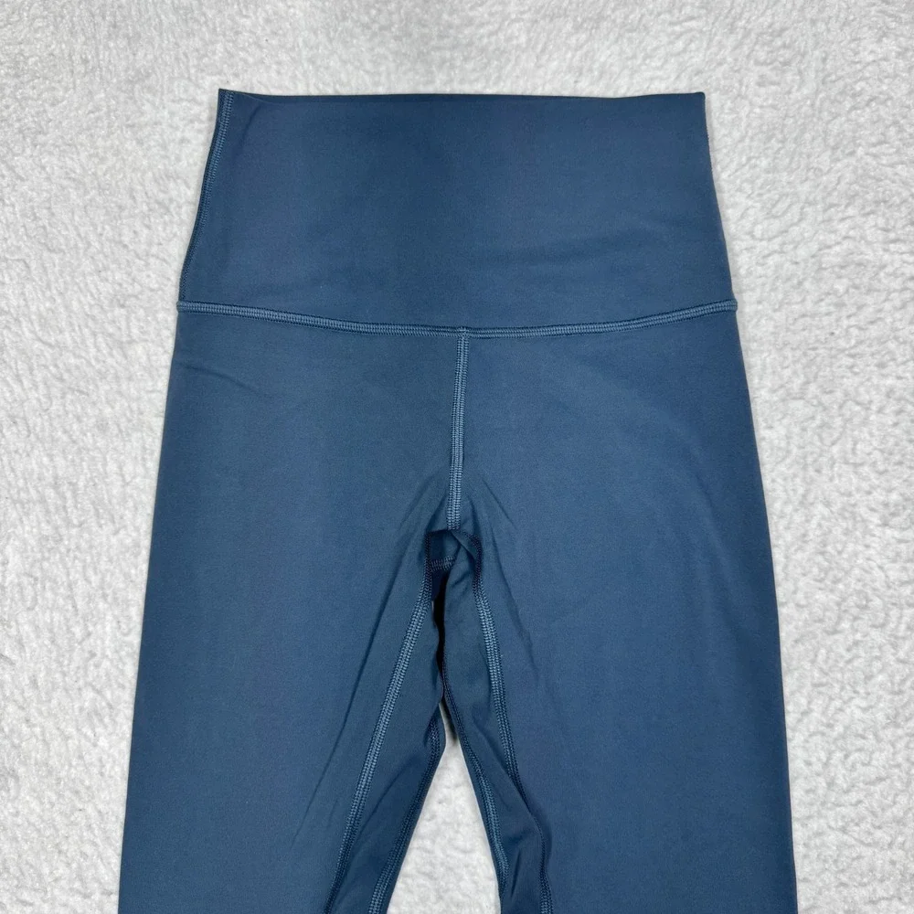 Lululemon Align Leggings High-Rise Athleticwear Gym Yoga Blue LW5CTES Women's 2